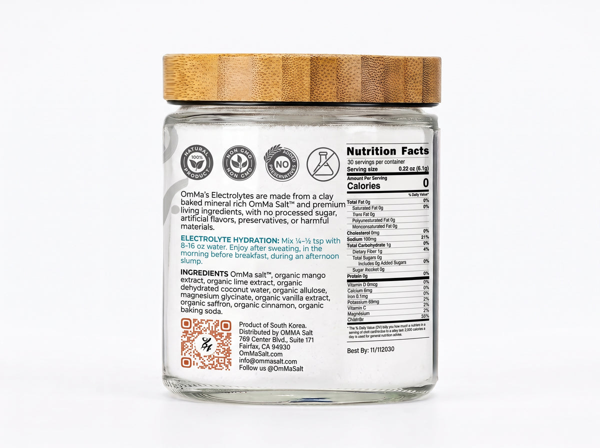 Omma Salt Electrolytes 100% natural Mango Lime